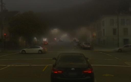 Foggy night
